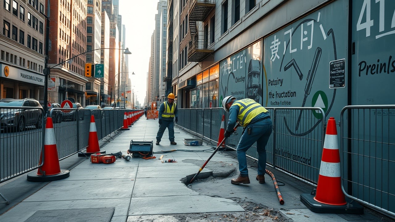sidewalk repairs